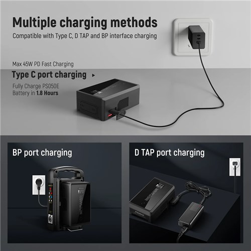 Neewer V Mount Battery 14.54V 3450MAH50WH PS050E_10 - Theodist