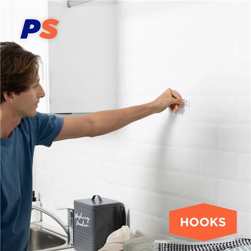 Permastik #2504 Mixed Utility Hooks, 12 Hooks, Holds 300g 4xS, 1KG 4xM, 1.5kg 2xL, 2.5kg 2xXL_6 - Theodist