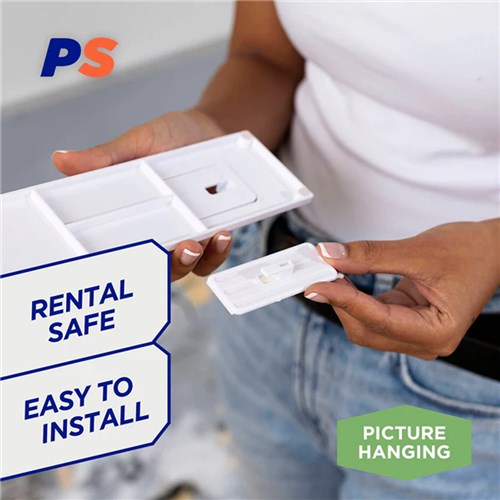 Permastik #864 1 Picture Hanging Tool, 8 Picture Hooks, 8 Strips_2 - Theodist