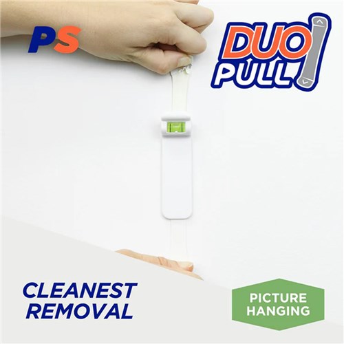 Permastik #914 Large Canvas Hangers, 4 Hooks, 4 Strips, Holds 1.5kg Strong_2 - Theodist