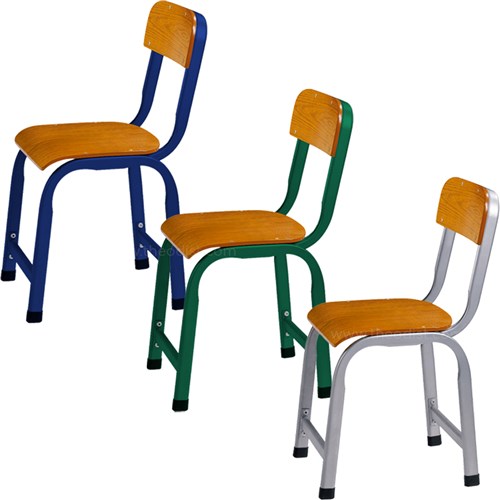 School Chair PT109C Single 360x360x440mm - Theodist