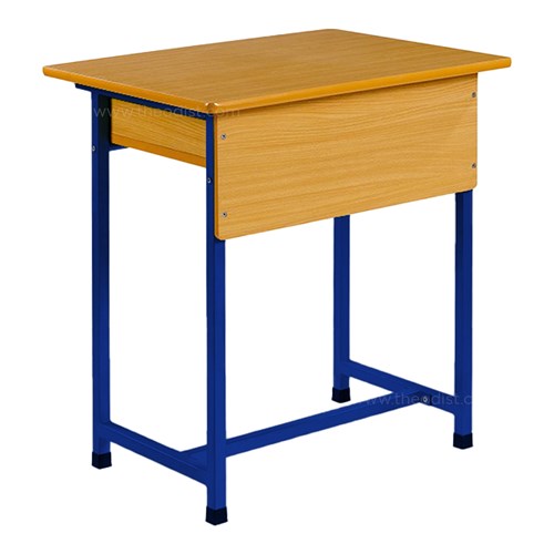 School Desk Single 600x400x750mm_BLU - Theodist