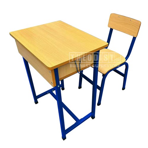 PT109H School Table and Chair Set Single_BLU - Theodist