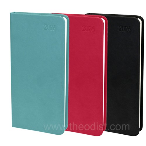 Regent REG517ASSTD Lexington Slim Diary Ambassador Week to View, Assorted - Theodist