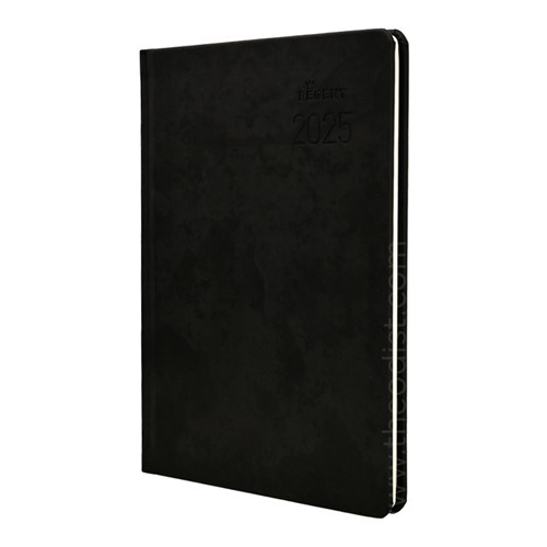 Regent REG557ASSTD 2024 A5 Diary Week to View_BLK - Theodist