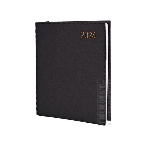 Regent REG651 2024 A5 Diary Day to Page_BLK - Theodist