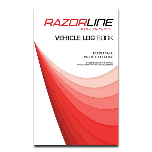 RazorLine RZ1552 Vehicle Log Book Pocket Sized On-Road Recording 64 Pages - Theodist