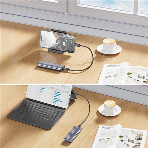 Unitek S1241B01 USB-C to NVMe M.2 SSD Enclosure 10Gbps, Support up to 8TB_9 - Theodist