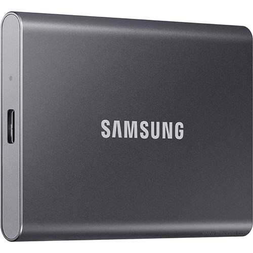 Samsung 2TB External Hard Drive USB-C Portable SSD 1050MBs R/W T7 Grey MU-PC2T0T/WW - Theodist