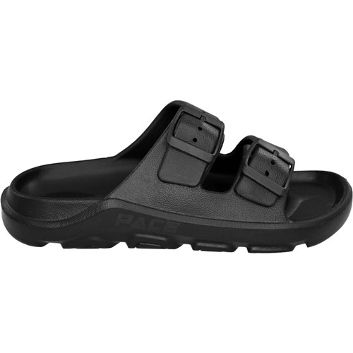 Pace Two-Strap Slide Sandals Black Size 10_3 - Theodist