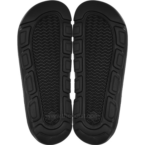 Pace Two-Strap Slide Sandals Black Size 10_5 - Theodist
