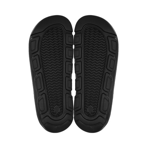 Pace Two-Strap Slide Sandals Black Size 6_5 - Theodist
