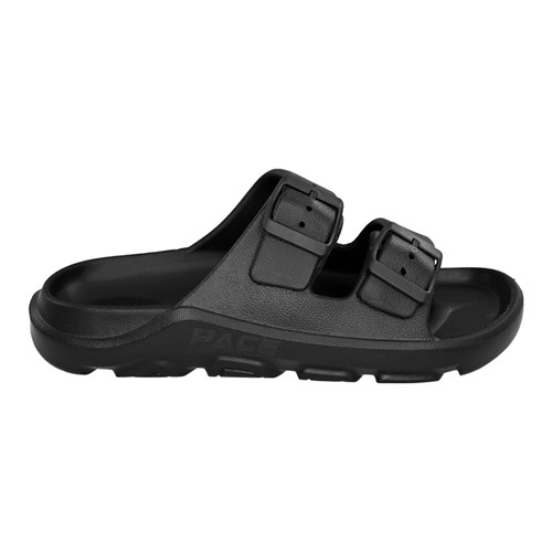 Pace Two-Strap Slide Sandals Black Size 8_3 - Theodist
