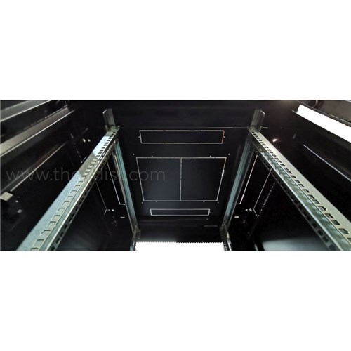 Sharkrack SCBDB18U66BAC Standard Network Server Rack 18U Glass Solid Door 600x600x990mm_1 - Theodist