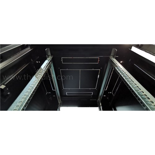 Sharkrack SCBDB18U68BAC Standard  Network Server Rack 18U Glass Solid Door 600x800x990mm_1 - Theodist