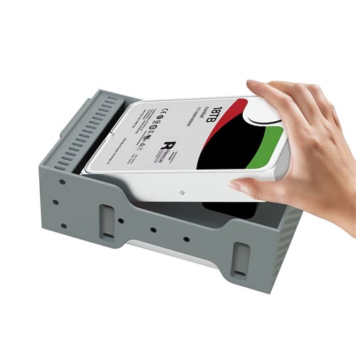 Simplecom SE482 Hard Drive SATA USB-C Dual Bay 3.5" Raid Enclosure_4 - Theodist