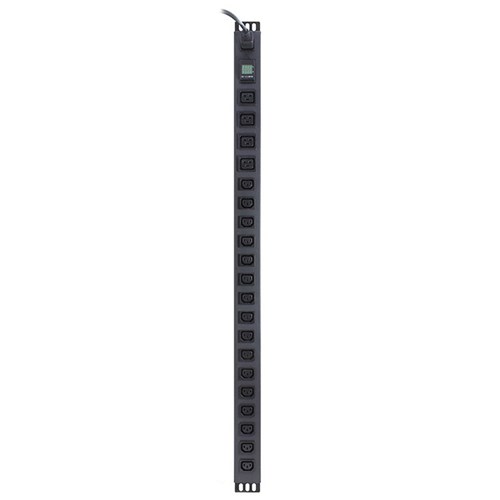 Serveredge SEDG-20PVM-C13C19-32A Metered 20 Port Vertical PDU, (16) IEC C13 Output, (4) IEC C19 Output & (1) IP56 3 Pin Round Captive Input_1 - Theodist