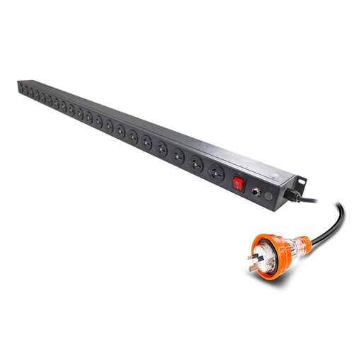 Serveredge Basic Vertical 20 Port 15A PDU, 10A 3 Pin AUS GPO Output & (1) 15A Input SEDG-20P-GPO-15AC - Theodist