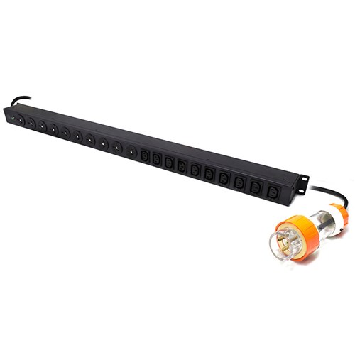 Serveredge 20 Port Basic Vertical PDU, (10) 3 Pin AUS GPO & (10) IEC C13 Output SEDG-20P-GPOC13-20A - Theodist