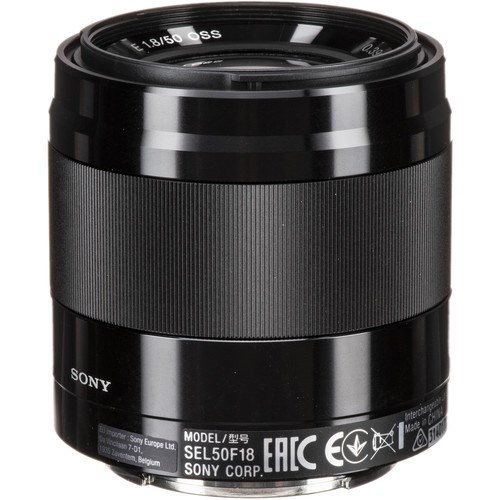 Sony E 50mm f/1.8 OSS Lens (Black) - Theodist