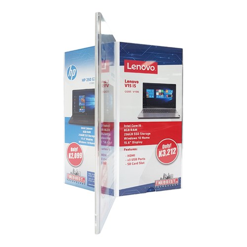 DataMax SHDL6P Sign & Menu Holder 6-Sided Portrait_1 - Theodist