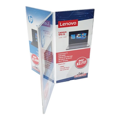 DataMax SHDL6P Sign & Menu Holder 6-Sided Portrait_2 - Theodist