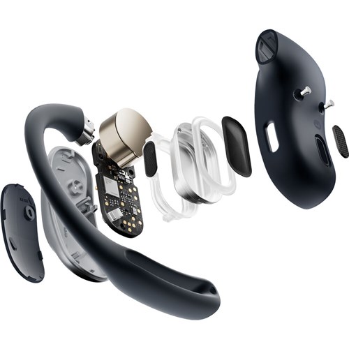 SHOKZ OpenFit Air Open-Ear True Wireless Earbuds Black SHOKZT511STBK_2 - Theodist