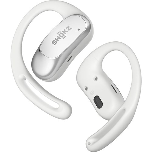 SHOKZ OpenFit Air Open-Ear True Wireless Earbuds White SHOKZT511STWT - Theodist