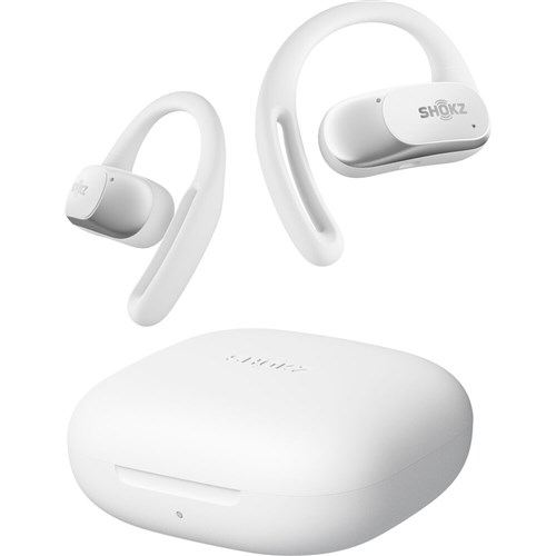 SHOKZ OpenFit Air Open-Ear True Wireless Earbuds White SHOKZT511STWT_1 - Theodist