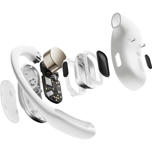 SHOKZ OpenFit Air Open-Ear True Wireless Earbuds White SHOKZT511STWT_3 - Theodist