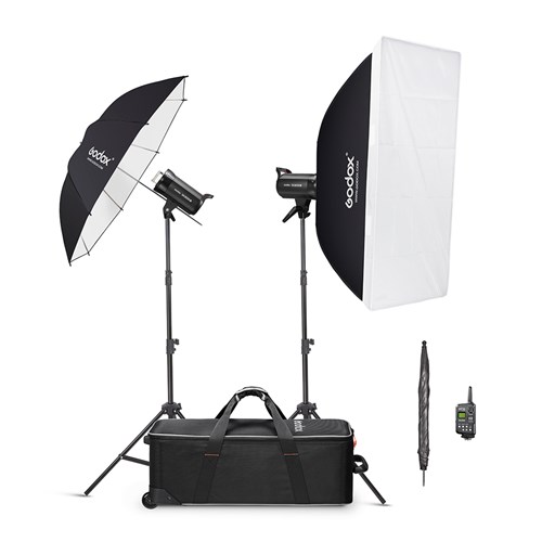 Godox SK300IIV 300W Upgraded Studio Strobe Flash Light + 95cm Bowens Softbox - Theodist