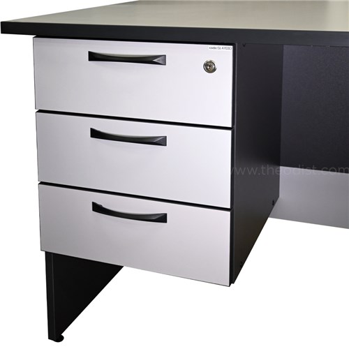 Pedestal Hanging 3 Drawer 410x470x470mm - Theodist