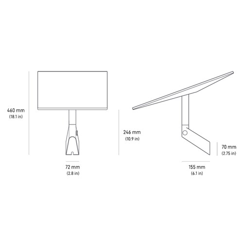 Starlink Wall Mount for Standard 4 or 4 X_1 - Theodist