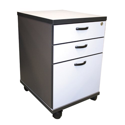 Pedestal Mobile 2 Drawer 1 Filing Drawer Type S-MP3D625-F 3 - Theodist