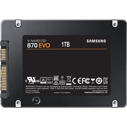 Samsung 870 EVO 1TB 2.5" SATA Internal SSD 560R/530W MB/s_3 - Theodist
