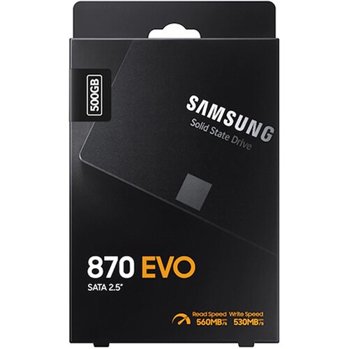 Samsung 870 EVO 500GB 2.5" SATA Internal SSD 560R/530W MB/s_4 - Theodist