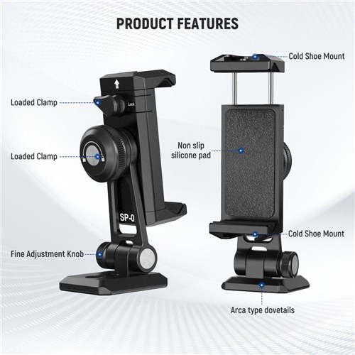 Neewer SP02 Tripod Mount for Mobile Phones_2 - Theodist