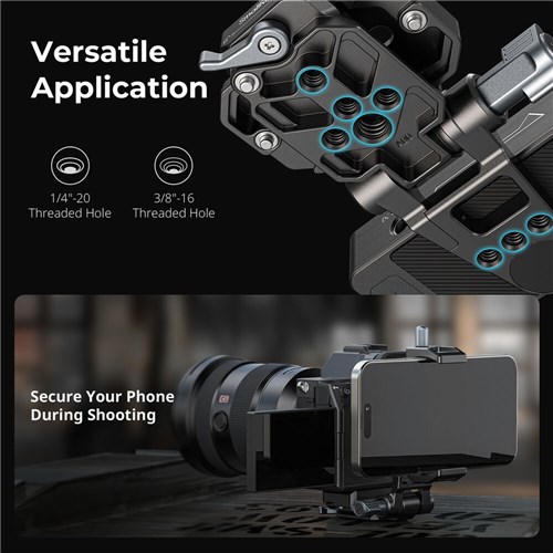 SmallRig NP-F Battery Adapter Mount Plate Kit for Mirrorless Cameras 4696_8 - Theodist
