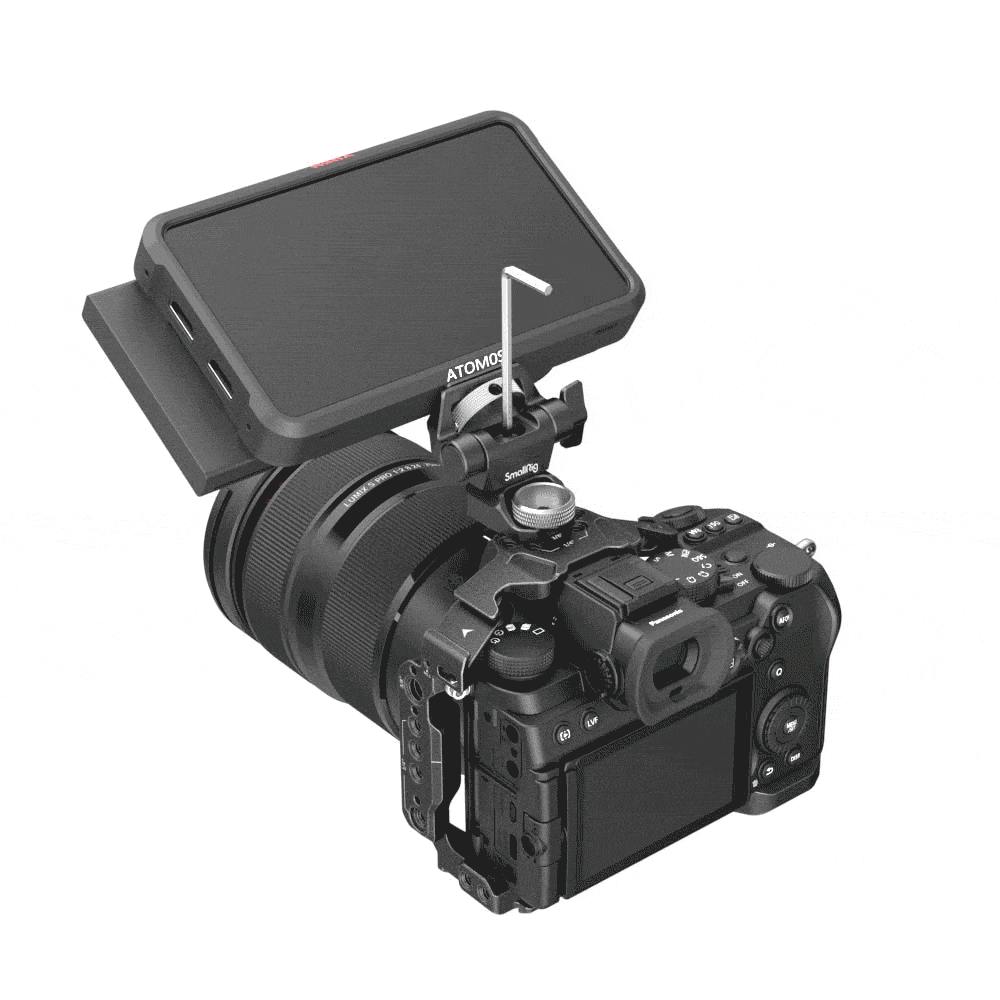 SmallRig SR2903B Adjustable Camera Monitor ARRI-Style Swivel, Tilt_2 - Theodist