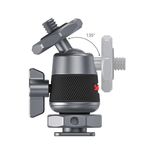 SmallRig SR2948 Mini Ball Head Mount with Removable Cold Shoe Mount 2pcs_1 - Theodist