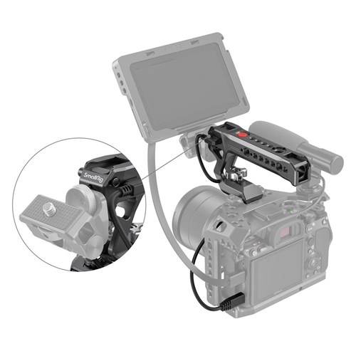 SmallRig 3322 Top Handle NATO with Record Start/Stop Remote Trigger_4 - Theodist
