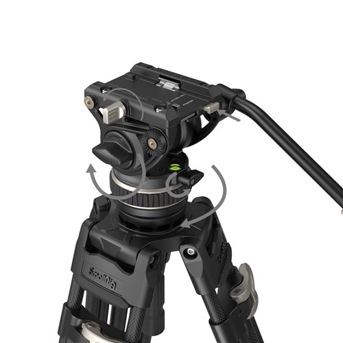 SmallRig 3989 Freeblazer Heavy-Duty Carbon Fiber Tripod Kit_7 - Theodist