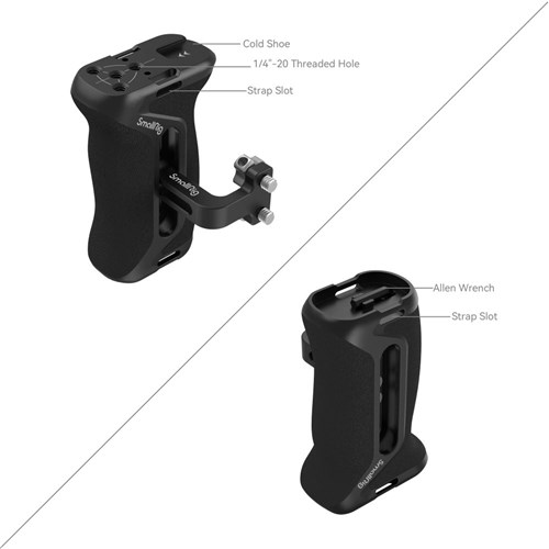 SmallRig 4015 Side Handle with 1/4"-20 Screws_3 - Theodist