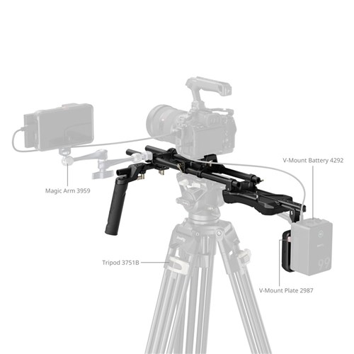 SmallRig 4480 Shoulder Rig Kit (Classic Version)_2 - Theodist