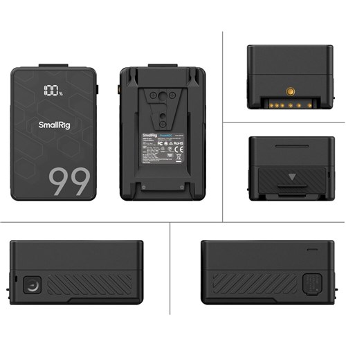 SmallRig VB99 SE Mini V Mount Battery 4608_2 - Theodist