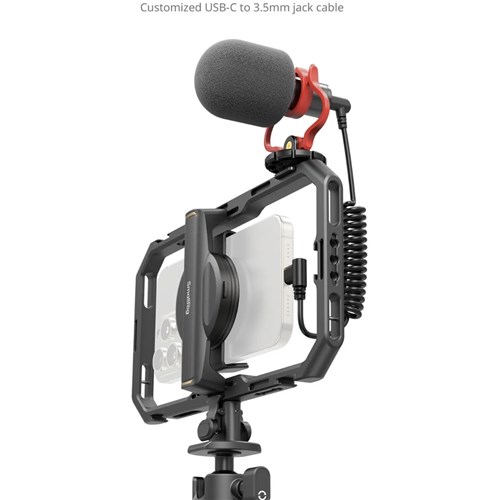 SmallRig All-in-One Video Kit for Smartphone Creators with Audio and Lighting System_5 - Theodist