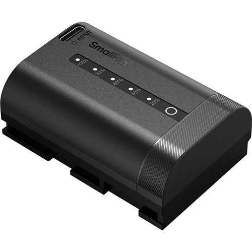 SmallRig USB-C Camera Battery with Power Display for Canon LP-E6P 5298_1 - Theodist