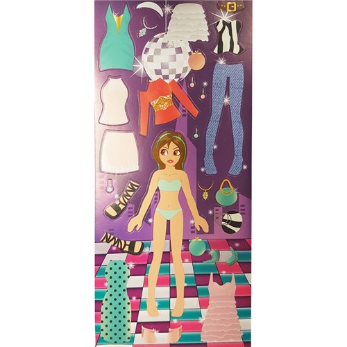 Tim The Toyman Dressup Sticker Book 110+ Reusable Stickers/ 4 Sheets_1 - Theodist