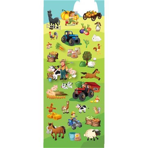 Tim The Toyman Funky Farm Sticker Book 140+ Stickers/ 4 Sheets_1 - Theodist
