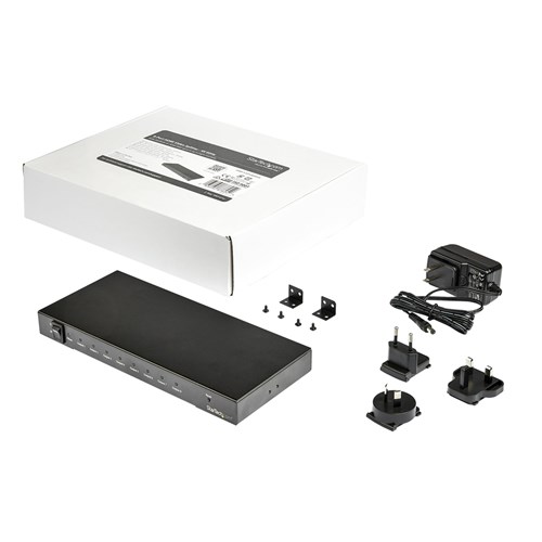 StarTech ST128HD20 8 Port HDMI Video Splitter with Audio 4K60 Signal 4212902_2 - Theodist